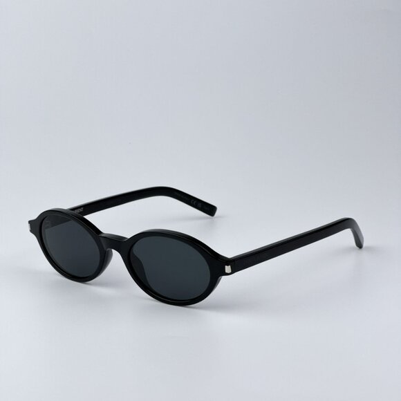 Saint Laurent Women BRAND NEW Sunglasses Black Oval SL751 JEANNE 001 main image 11